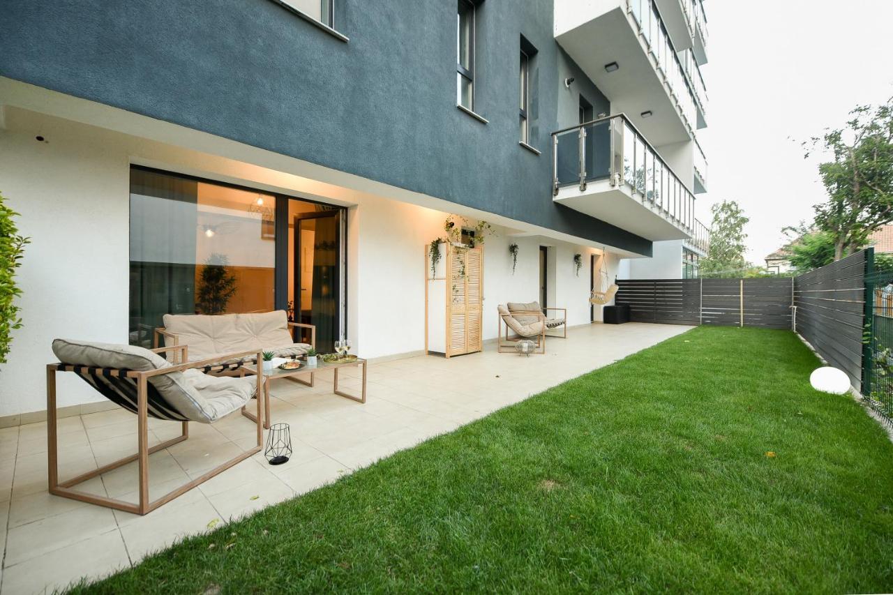 Vacation Feel - 2Br Apartment With Terrace & Private Parking In Baneasa Bucureşti Exterior foto
