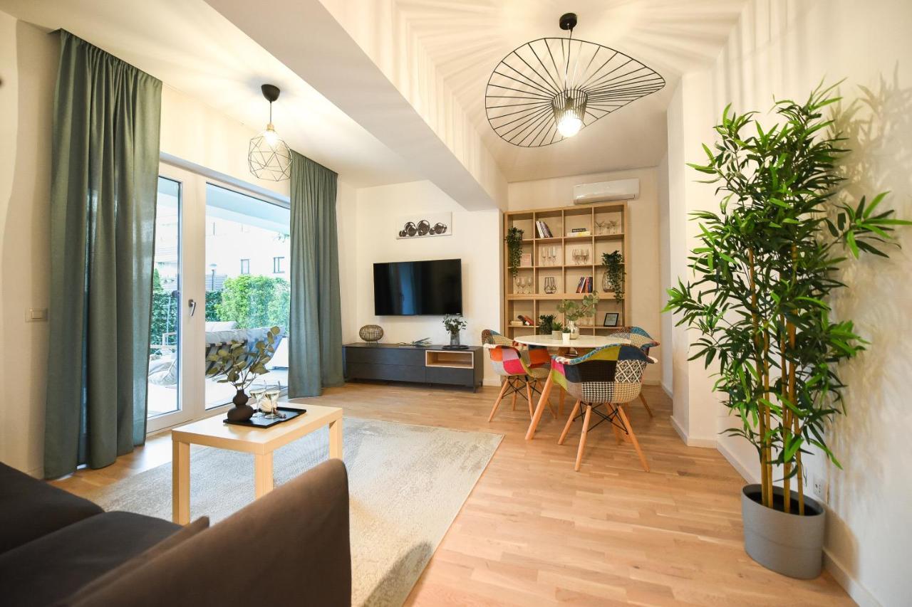 Vacation Feel - 2Br Apartment With Terrace & Private Parking In Baneasa Bucureşti Exterior foto
